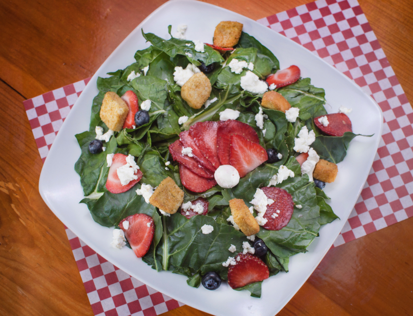 Ensalada de frutos rojos (170 g) y cítricos (150 g) 